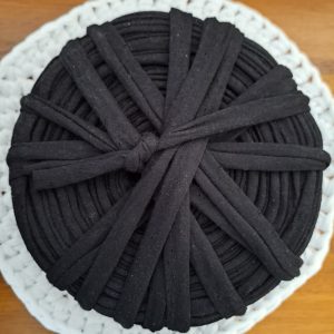 Black T-Shirt Yarn - Plain