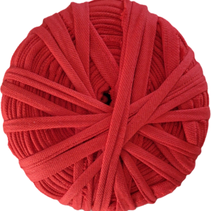 Red Lacoste T-Shirt Yarn - Plain