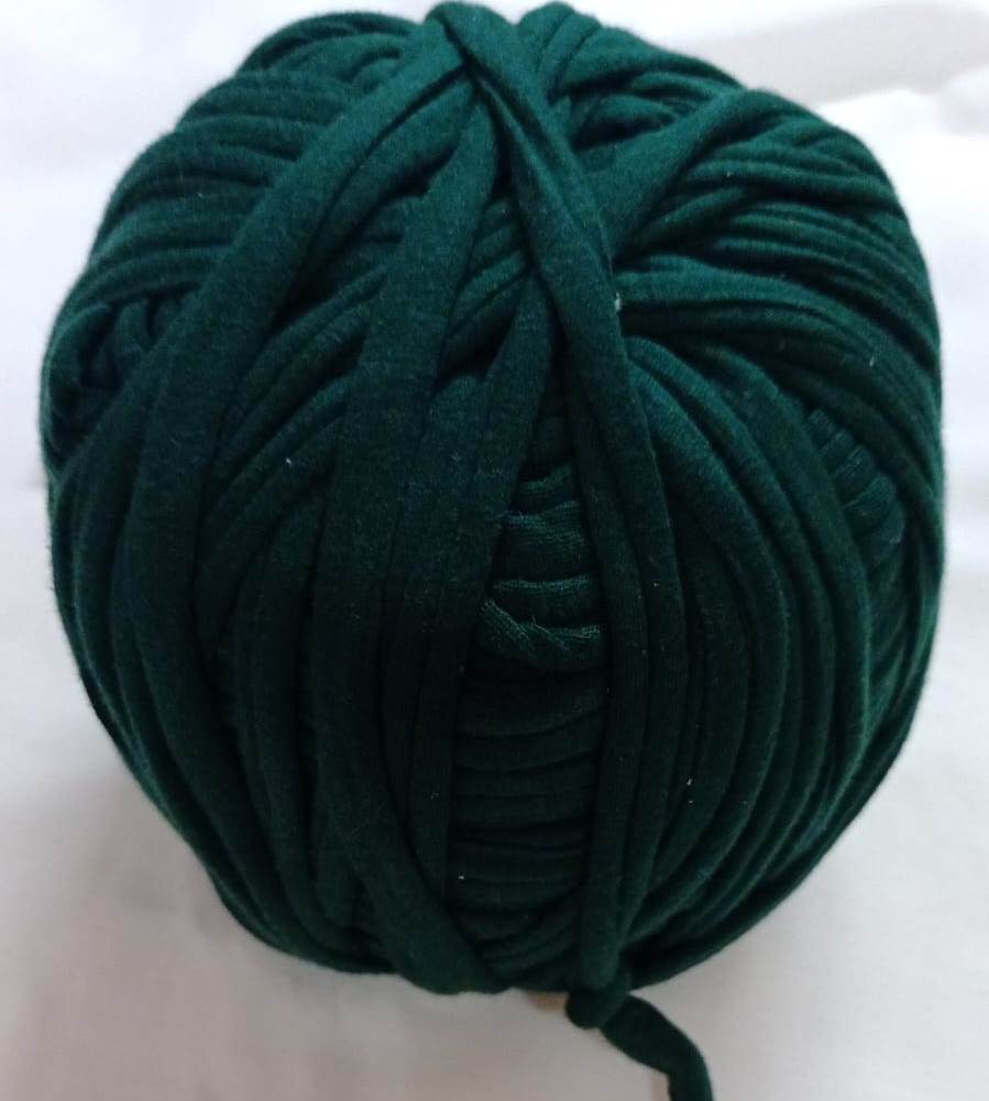 T-Shirt Yarn - 500g Plain - Forest Green