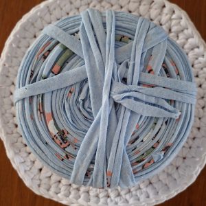 Blue with pink tiger