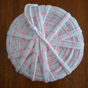 White with Pink Highlight - Printed