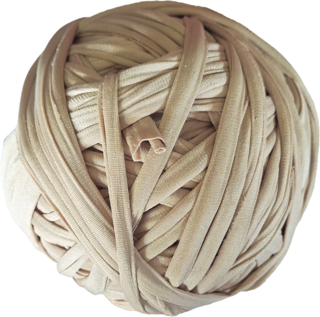 Beige Nylon T-Shirt Yarn