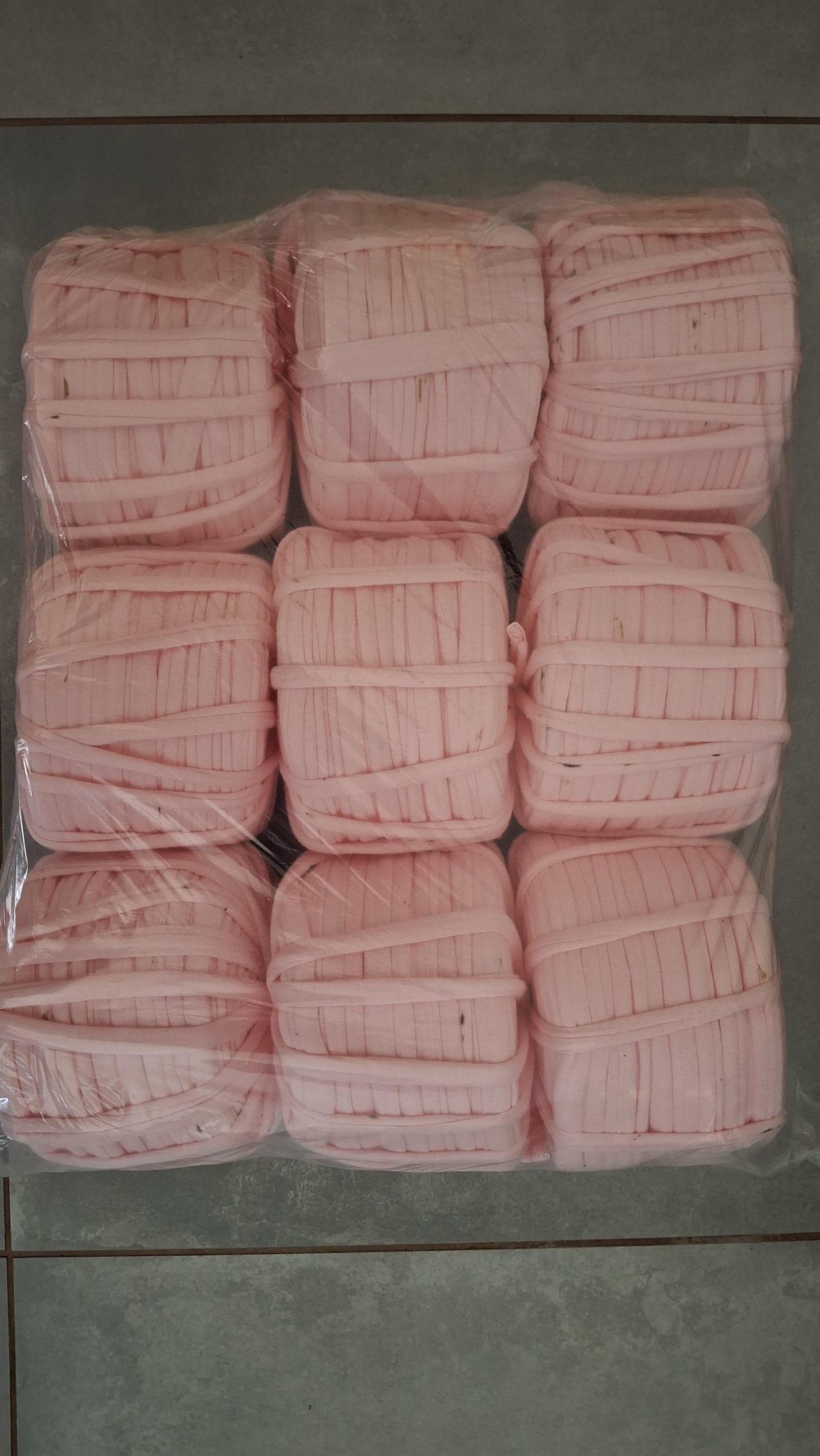 Mix Bargain Bag 5 PRETY PINK ONLY - (Damaged stock, blemishes)