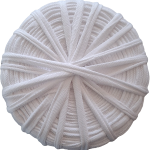 Lacoste White T-Shirt Yarn - Plain