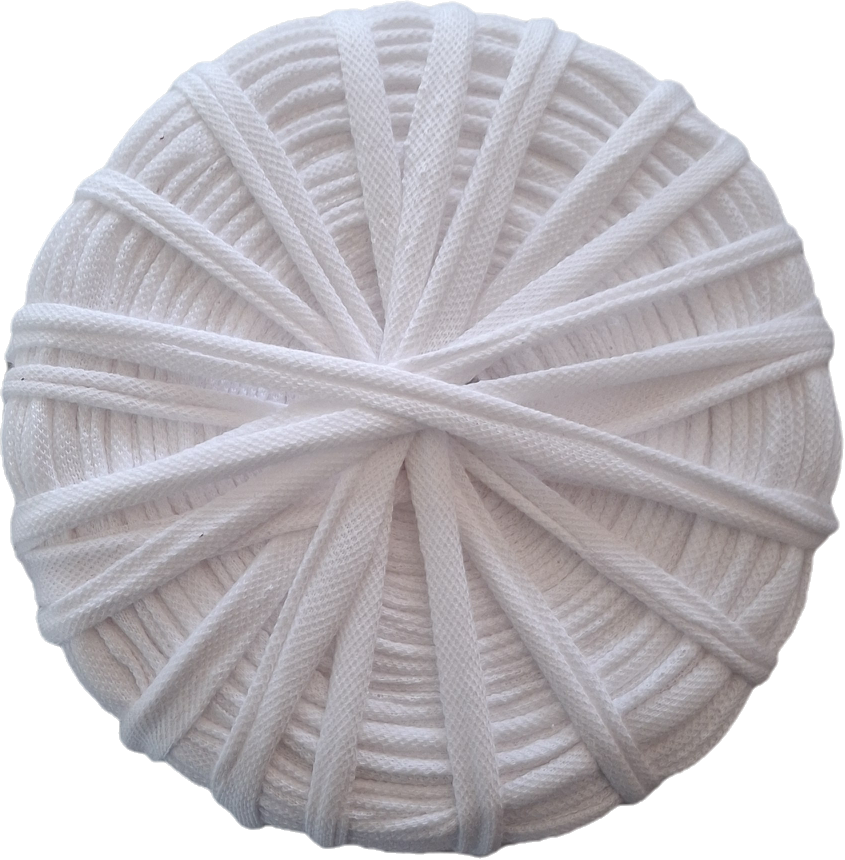 Lacoste White T-Shirt Yarn - Plain