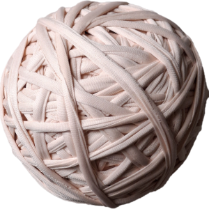 Ballernia Beige Nylon T-Shirt Yarn