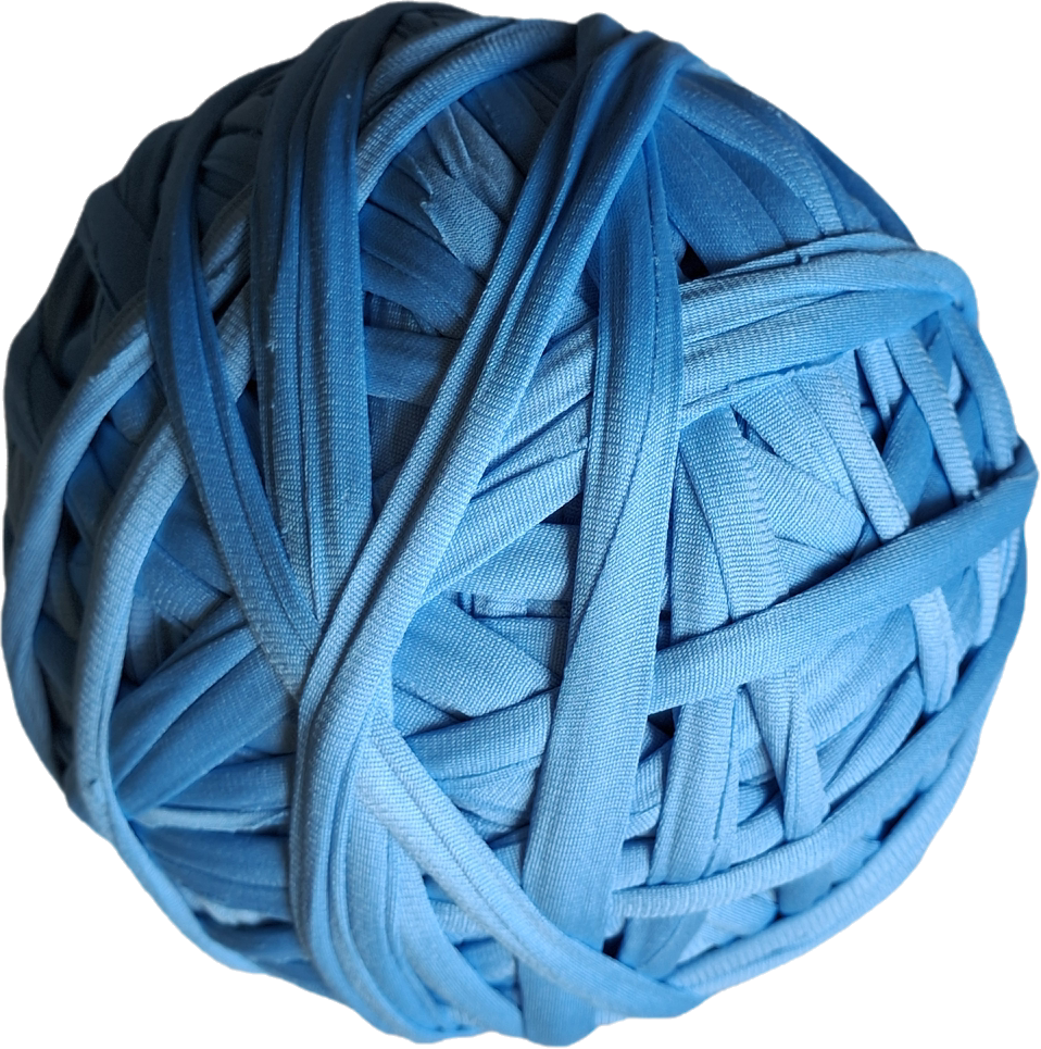 Sky Blue Nylon T-Shirt Yarn