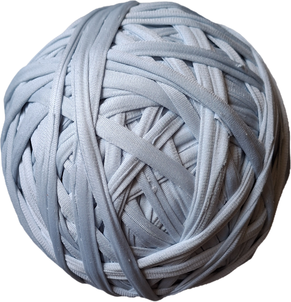 Baby Blue Nylon T-Shirt Yarn